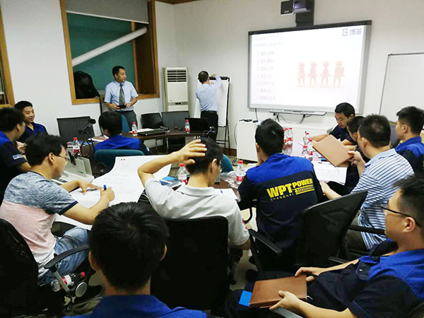 金牌班組長培訓(xùn)授課現(xiàn)場(chǎng)