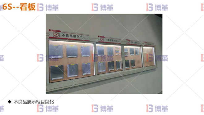 鋁加工企業6S管理改善 看板