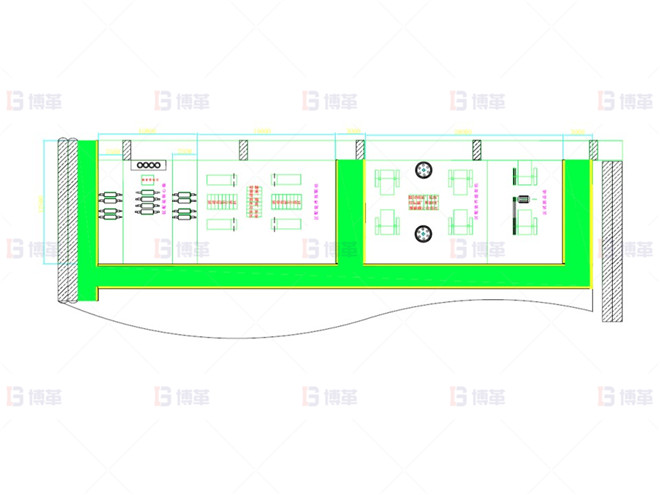 上海知名機(jī)械廠(chǎng)精益布局案例 布局方案一